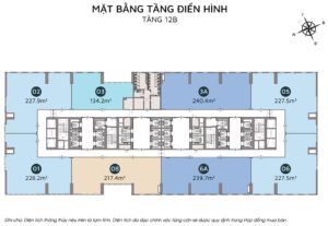 Mặt bằng tầng 12B